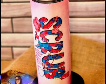 SCRUB LIFE LEAOPARD PRINT TUMBLER