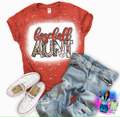 BASEBALL AUNT SHIRT